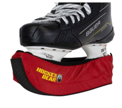Chráníče bruslí Hockey Bear Upgraded -  Červené