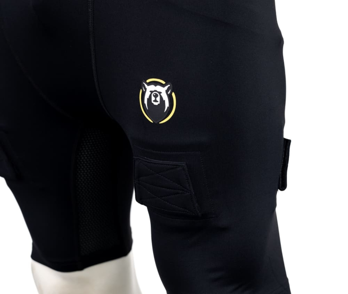 Kompresní Kraťasový Suspenzor - Jock Short Hockey Bear
