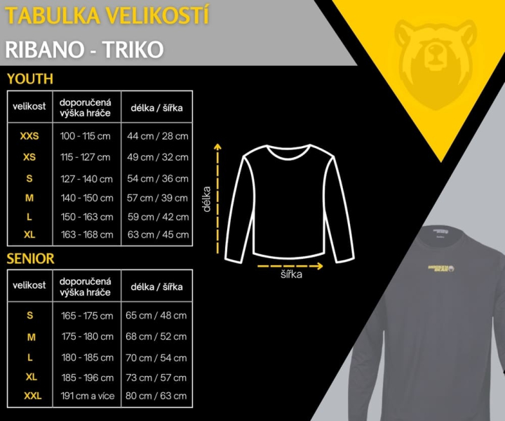 Triko / Ribano Hockey Bear Standart