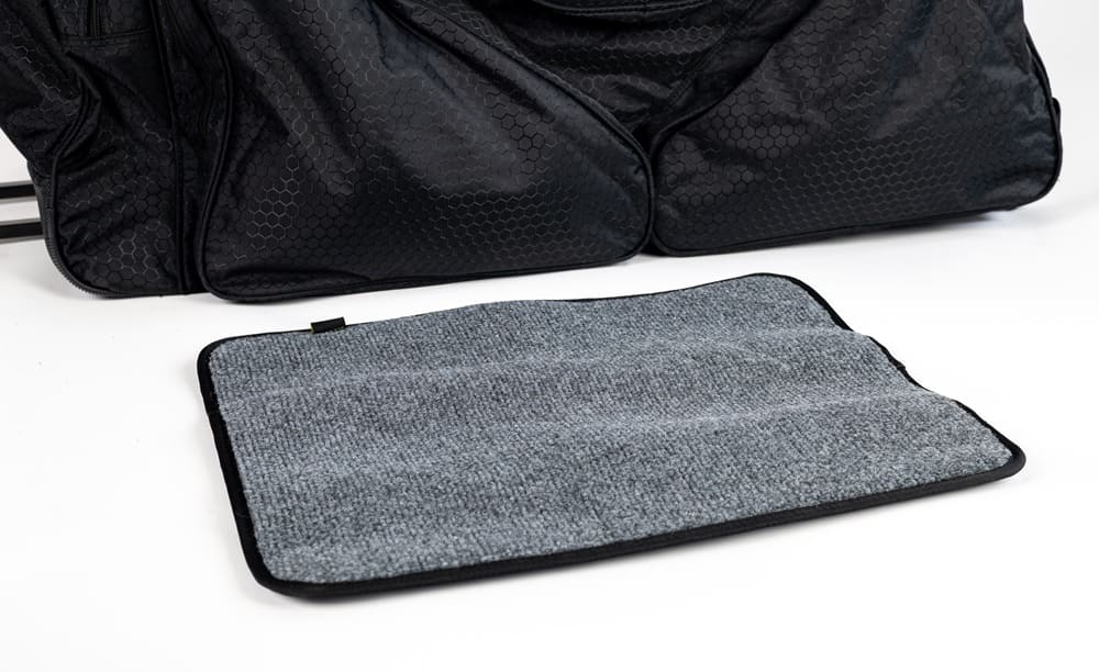 Hokejová taška Hockey Bear Wheel Bag Standard Senior - Černá/Žlutá