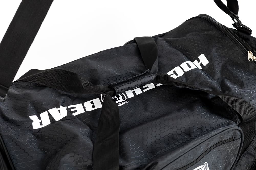 Hokejová taška Hockey Bear Wheel Bag Upgraded Senior - Černá/Bílá